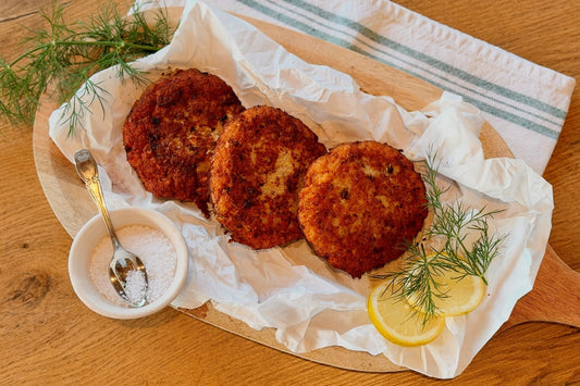 Hauseigene Fischboulette